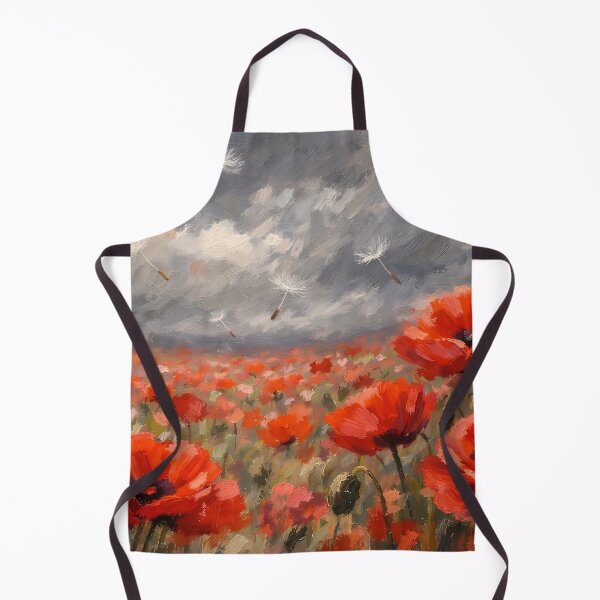 Item preview, Poppy Field with Floating Seeds designed and sold by cuprum.