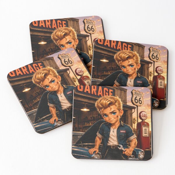 Item preview, Rockachibi Dean - Vintage Custom Garage by Kek-Ina designed and sold by Kek-Ina.