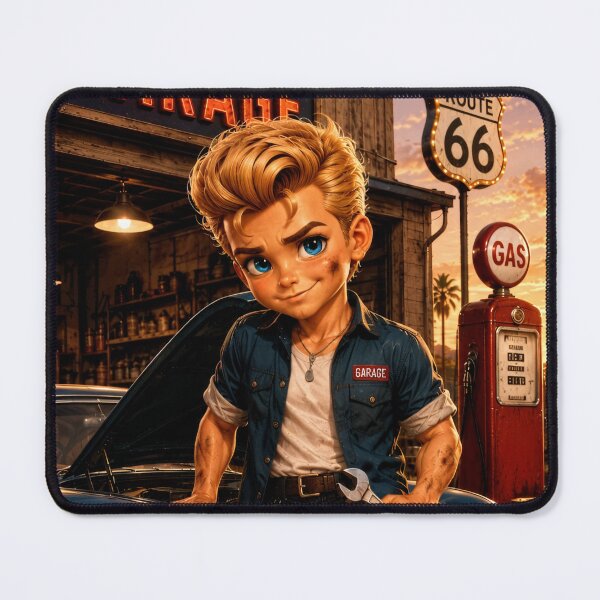 Item preview, Rockachibi Dean - Vintage Custom Garage by Kek-Ina designed and sold by Kek-Ina.