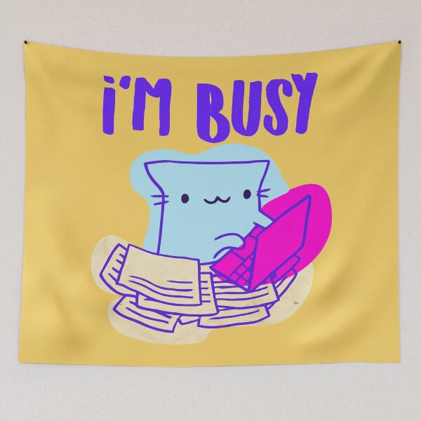 Item preview, Busy Cat designed and sold by parazitgoodz.