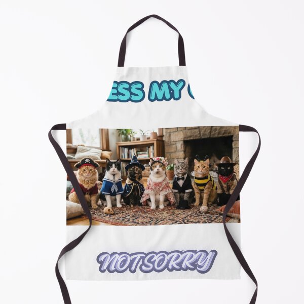 Item preview, I dress my cats. not sorry designed and sold by Goode-sense2025.