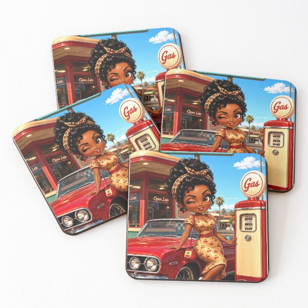 Item preview, Rockachibi Gloria - Vintage Filling Station by Kek-Ina designed and sold by Kek-Ina.