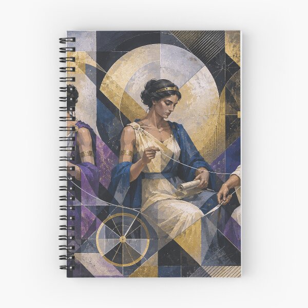 Item preview, The Fates Greek mythology painting. designed and sold by GalleryKauffeld.