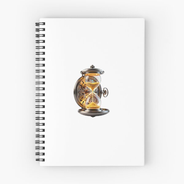 Item preview, The Chrono-Core - Time Dilation & Neon Hourglass Art designed and sold by Chrome cinematic.