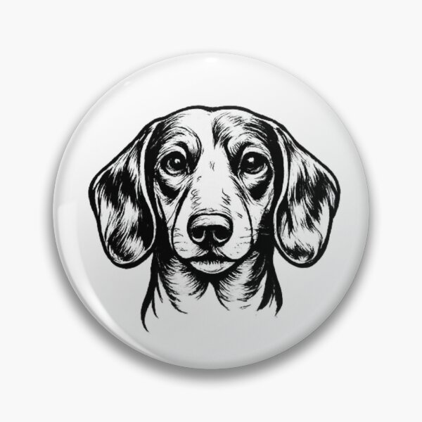 Item preview, Dachshund Line Art | Premium Wiener Dog Illustration designed and sold by zenithviv.