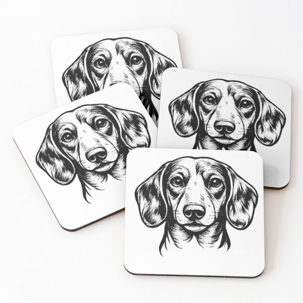Item preview, Dachshund Line Art | Premium Wiener Dog Illustration designed and sold by zenithviv.
