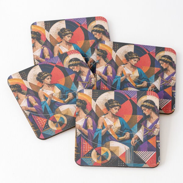 Item preview, The Fates Greek mythology painting. designed and sold by GalleryKauffeld.