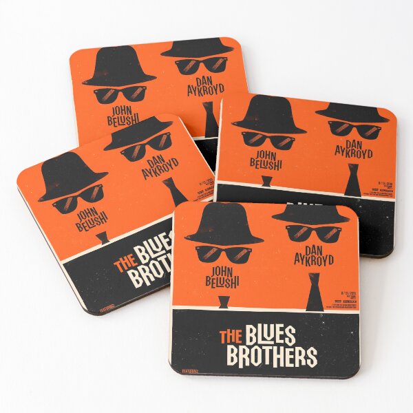 Item preview, Blue Brothers Original Custom Vintage Music Poster Wall Art designed and sold by Cool Robot Bro..