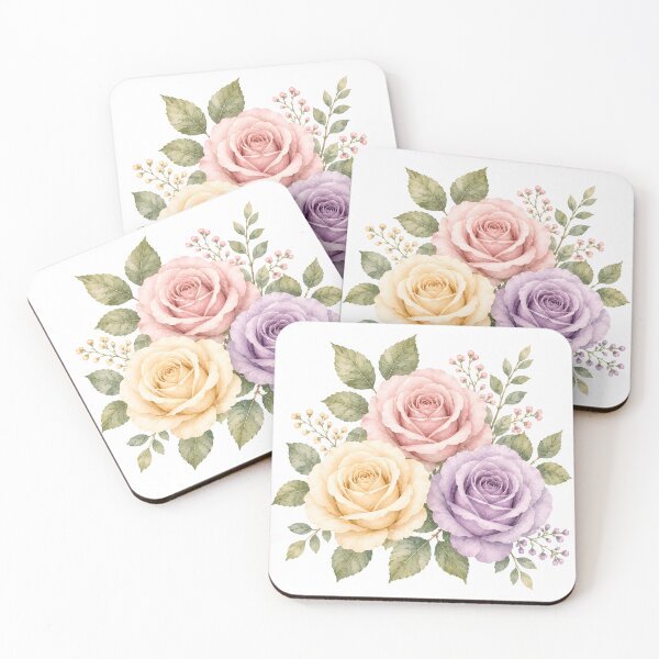 Item preview, Vintage floral rose design designed and sold by KLflorals.