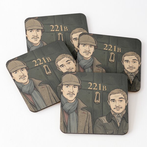 Item preview, Detective Duo Outside 221B Baker Street designed and sold by redkat-4.