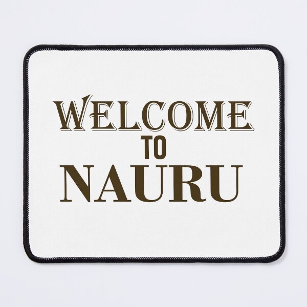 Item preview,  NAURU designed and sold by GetLovePrints.