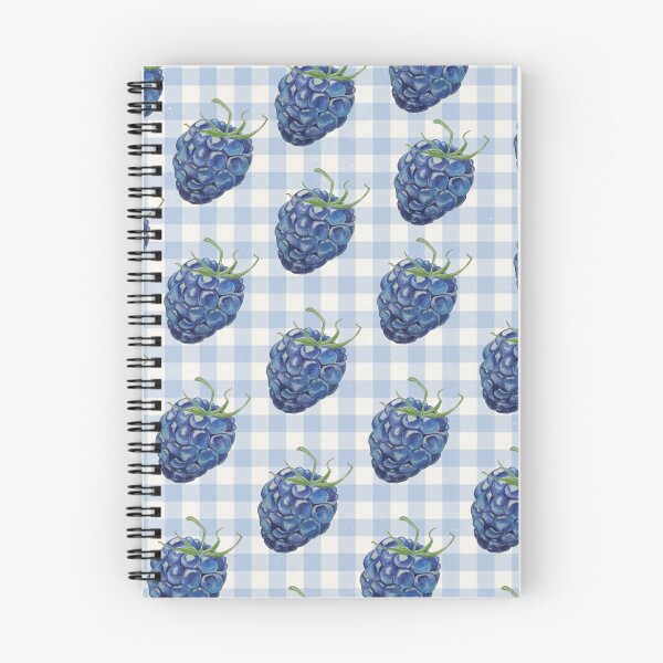 Item preview, Blue Gingham Blackberry designed and sold by bellstateofmind.