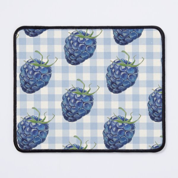 Item preview, Blue Gingham Blackberry designed and sold by bellstateofmind.
