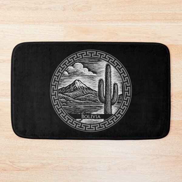 Item preview, Bolivia Vintage Woodcut Art designed and sold by Thistle-TShop.