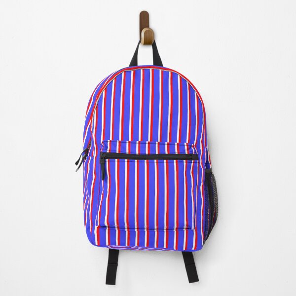 Item preview, Blue with Red and White Stripes Pattern designed and sold by OneThreeSix.