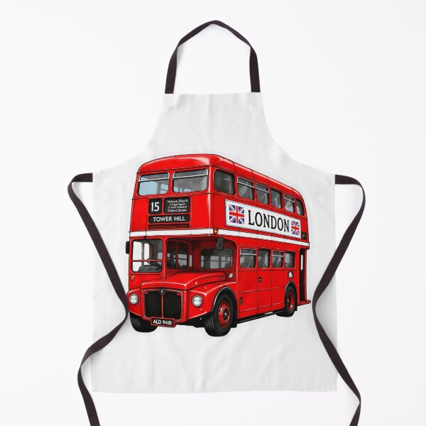 Item preview, Classic Red London Double Decker Bus Illustration designed and sold by XM STOREZ .