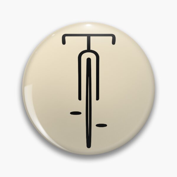 Item preview, Minimal Mountain Bike Gift MTB Logo Art designed and sold by Corvoria.