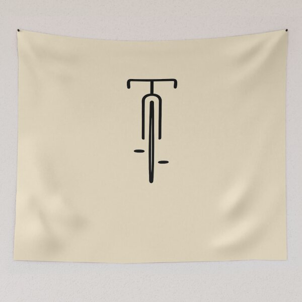 Item preview, Minimal Mountain Bike Gift MTB Logo Art designed and sold by Corvoria.