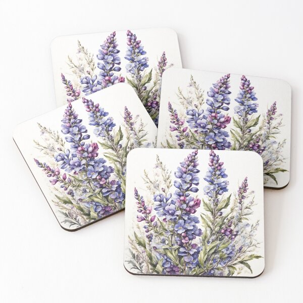 Item preview, Veronica Flower Watercolor Painting designed and sold by RawNaturePrints.