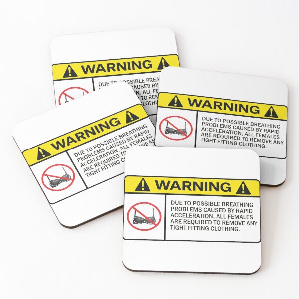 Item preview, Funny Warning Sign Novelty designed and sold by thundergearshop.