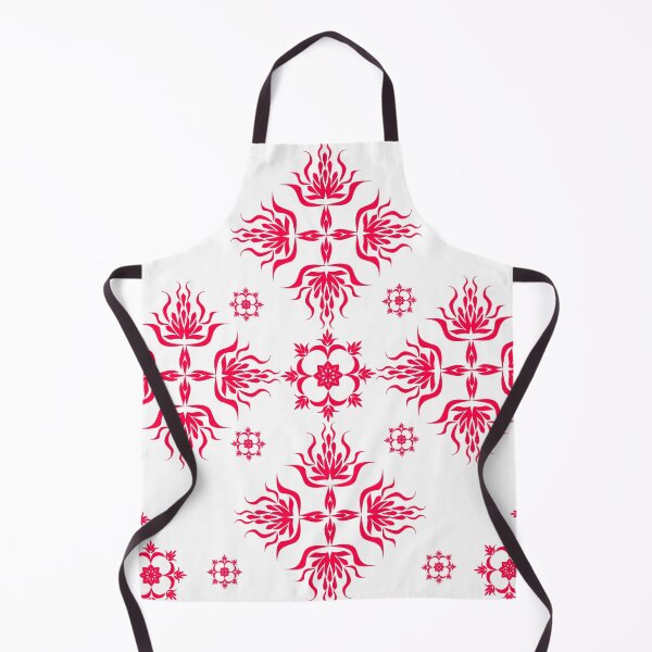 Item preview, Modern Ethnic Floral Ornament Pattern with Decorative Border and Symmetrical Motifs designed and sold by Ei-Ei.