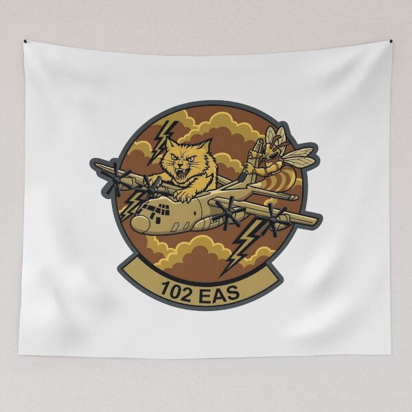 Item preview, 102nd Expeditionary Airlift Squadron (102 EAS) Desert Variant Patch Insignia designed and sold by CharlieDesings.