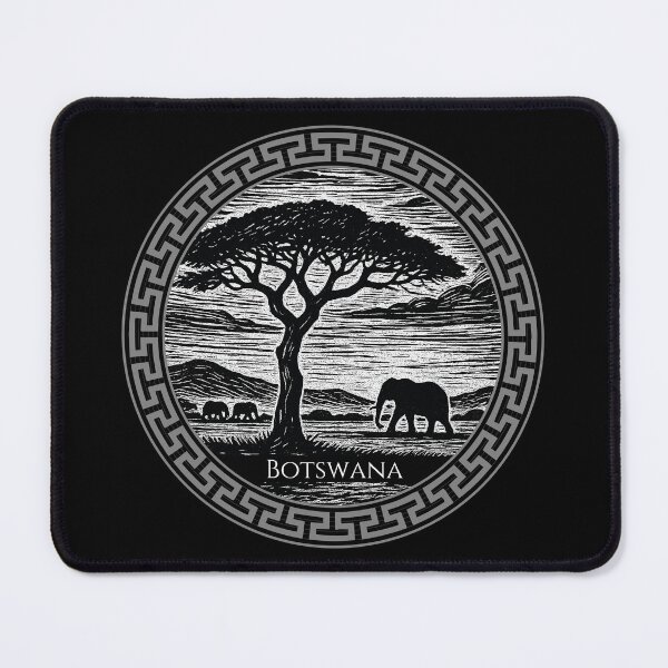 Item preview, Botswana Vintage Woodcut Art designed and sold by Thistle-TShop.