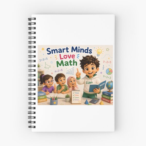 Item preview, Lumi – Smart Minds Love Math designed and sold by LumivaraGallery.