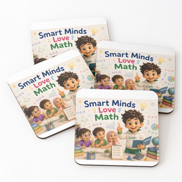 Item preview, Lumi – Smart Minds Love Math designed and sold by LumivaraGallery.
