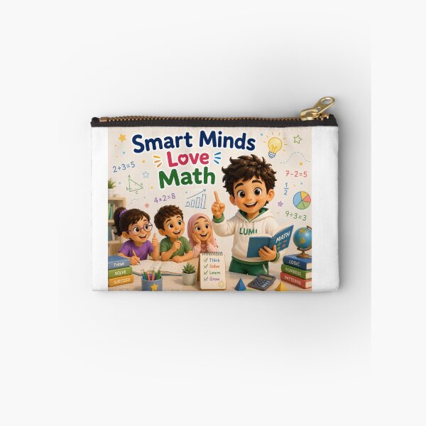 Item preview, Lumi – Smart Minds Love Math designed and sold by LumivaraGallery.