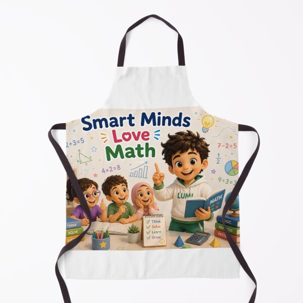 Item preview, Lumi – Smart Minds Love Math designed and sold by LumivaraGallery.
