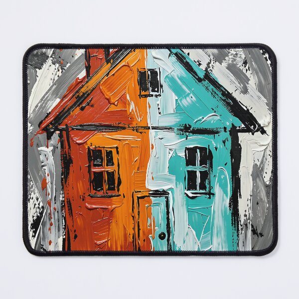 Item preview, The House of Two Souls - A Surreal House of Duality designed and sold by VoidVeilStudio.