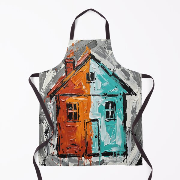 Item preview, The House of Two Souls - A Surreal House of Duality designed and sold by VoidVeilStudio.