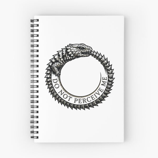 Item preview, Do Not Perceive Me Armadillo Lizard Ouroboros Goth Art designed and sold by Arc2020.