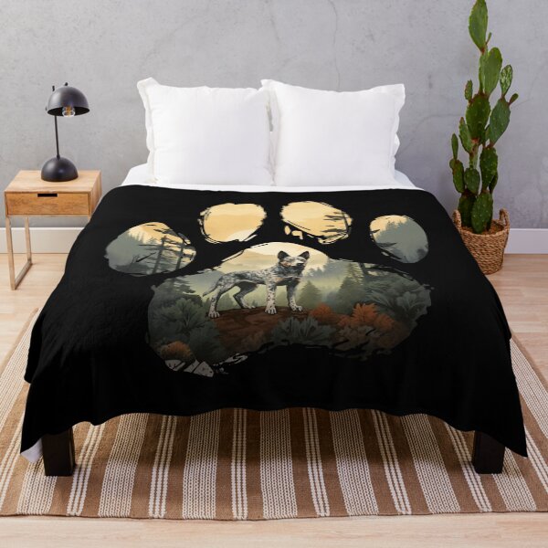 Item preview, Funny Australian Cattle Paw Foggy Mountain Tree Mom Dad Kids designed and sold by rafaeltto.