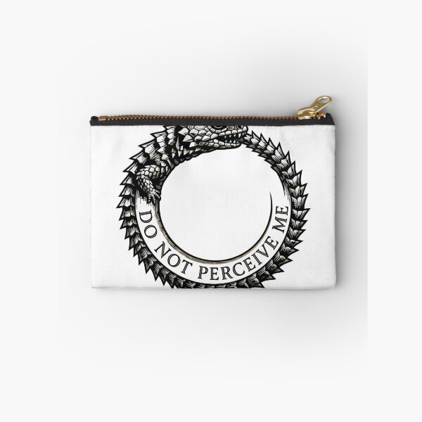 Item preview, Do Not Perceive Me Armadillo Lizard Ouroboros Goth Art designed and sold by Arc2020.