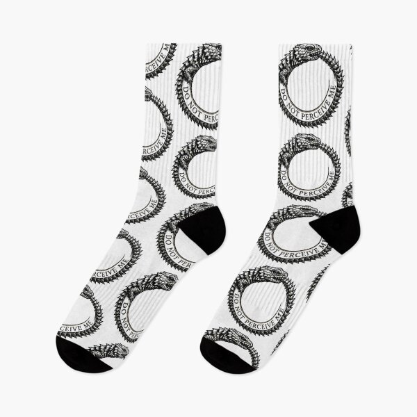 Item preview, Do Not Perceive Me Armadillo Lizard Ouroboros Goth Art designed and sold by Arc2020.
