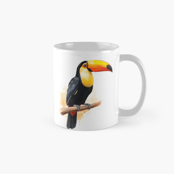 Item preview, Toucan Watercolor Painting designed and sold by RawNaturePrints.