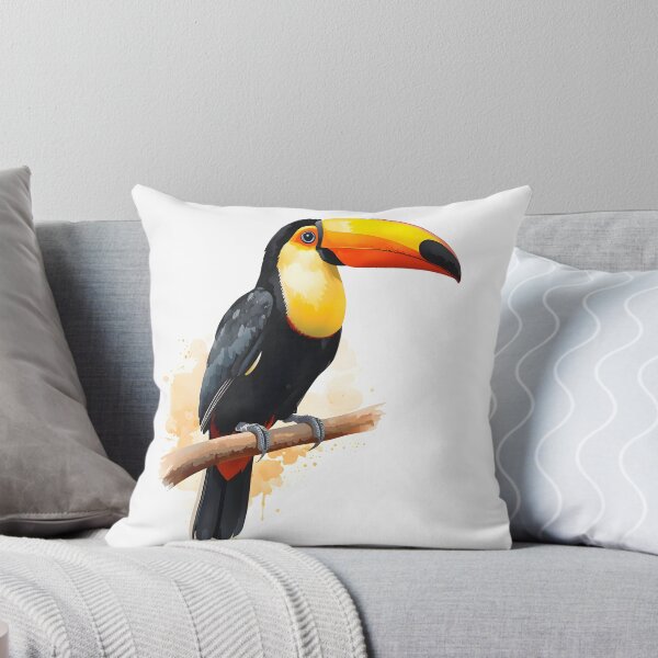 Item preview, Toucan Watercolor Painting designed and sold by RawNaturePrints.