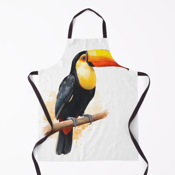 Item preview, Toucan Watercolor Painting designed and sold by RawNaturePrints.