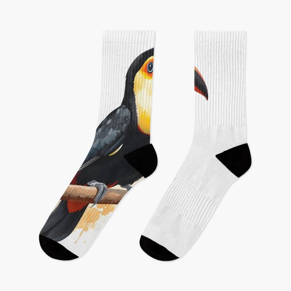 Item preview, Toucan Watercolor Painting designed and sold by RawNaturePrints.