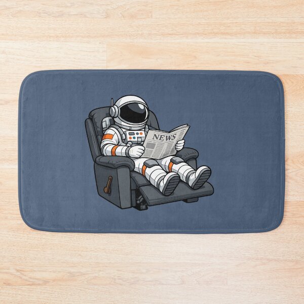 Item preview, Astronaut Reading Newspaper designed and sold by BROHLine Studio.