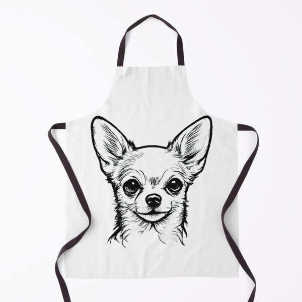 Item preview, Chihuahua Line Art | Premium Dog Portrait designed and sold by zenithviv.