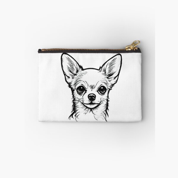 Item preview, Chihuahua Line Art | Premium Dog Portrait designed and sold by zenithviv.
