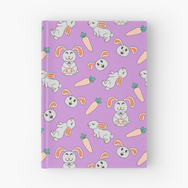 Item preview, Bouncing Bunnies in Lilac Purple and Grey designed and sold by artistmaria.