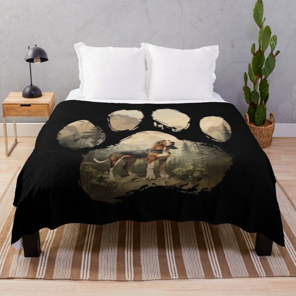 Item preview, Funny Basset Hound Paw Foggy Mountain Tree Mom Dad Kids designed and sold by rafaeltto.