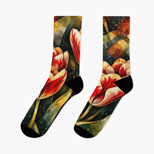 Artikelvorschau, Lebendige Tulpenmosaikkunst entworfen und verkauft von cuprum.