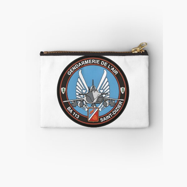 Item preview, French Air Force Gendarmerie de l'Air BA 113 Saint-Dizier Patch Insignia designed and sold by CharlieDesings.