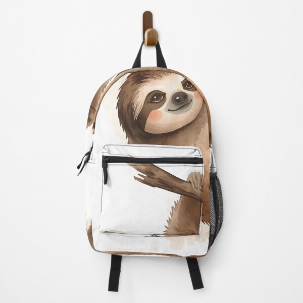 Item preview, Sloth Watercolor Painting designed and sold by RawNaturePrints.