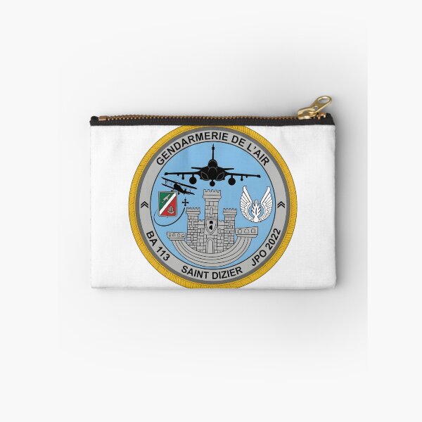 Item preview, Gendarmerie de l'Air BA 113 Saint-Dizier JPO 2022 Commemorative Patch designed and sold by CharlieDesings.
